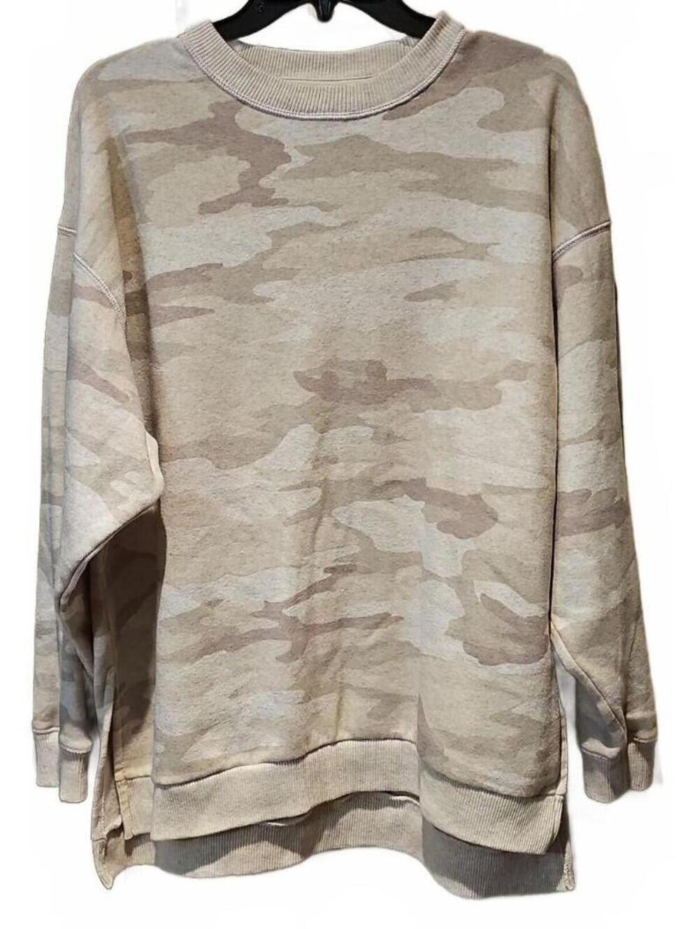 American Eagle Ahh-Mazingly Soft Women’s Camo Sweatshirt XS White Jegging Fit